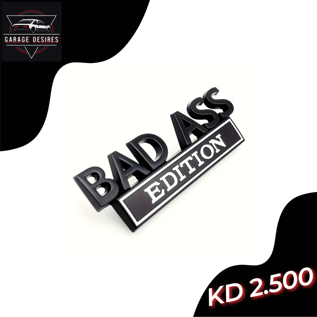 Bad Ass Edition - Metal Bumper Emblem