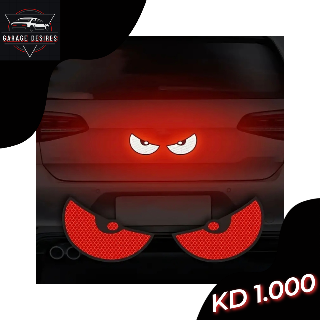 Reflective Eyes Sticker