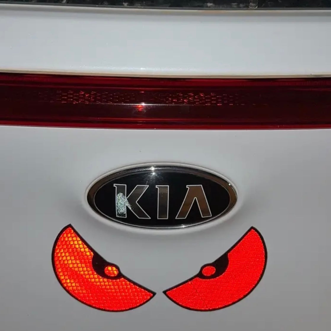 Reflective Eyes Sticker