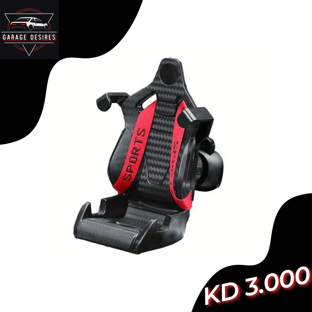 Racing Car-Seat Phone Holder