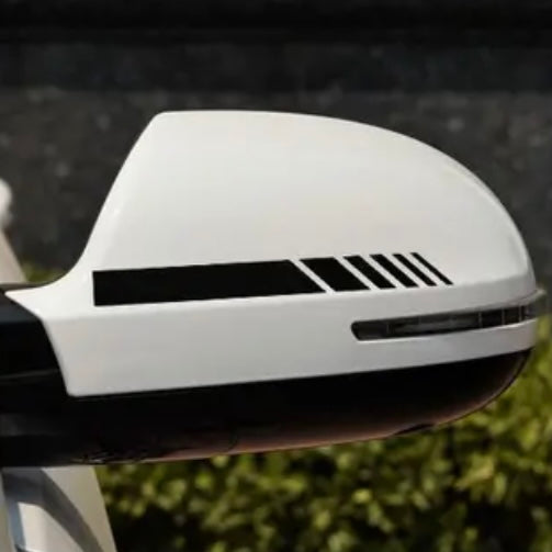 Side mirror Graphic Sticker (Black)